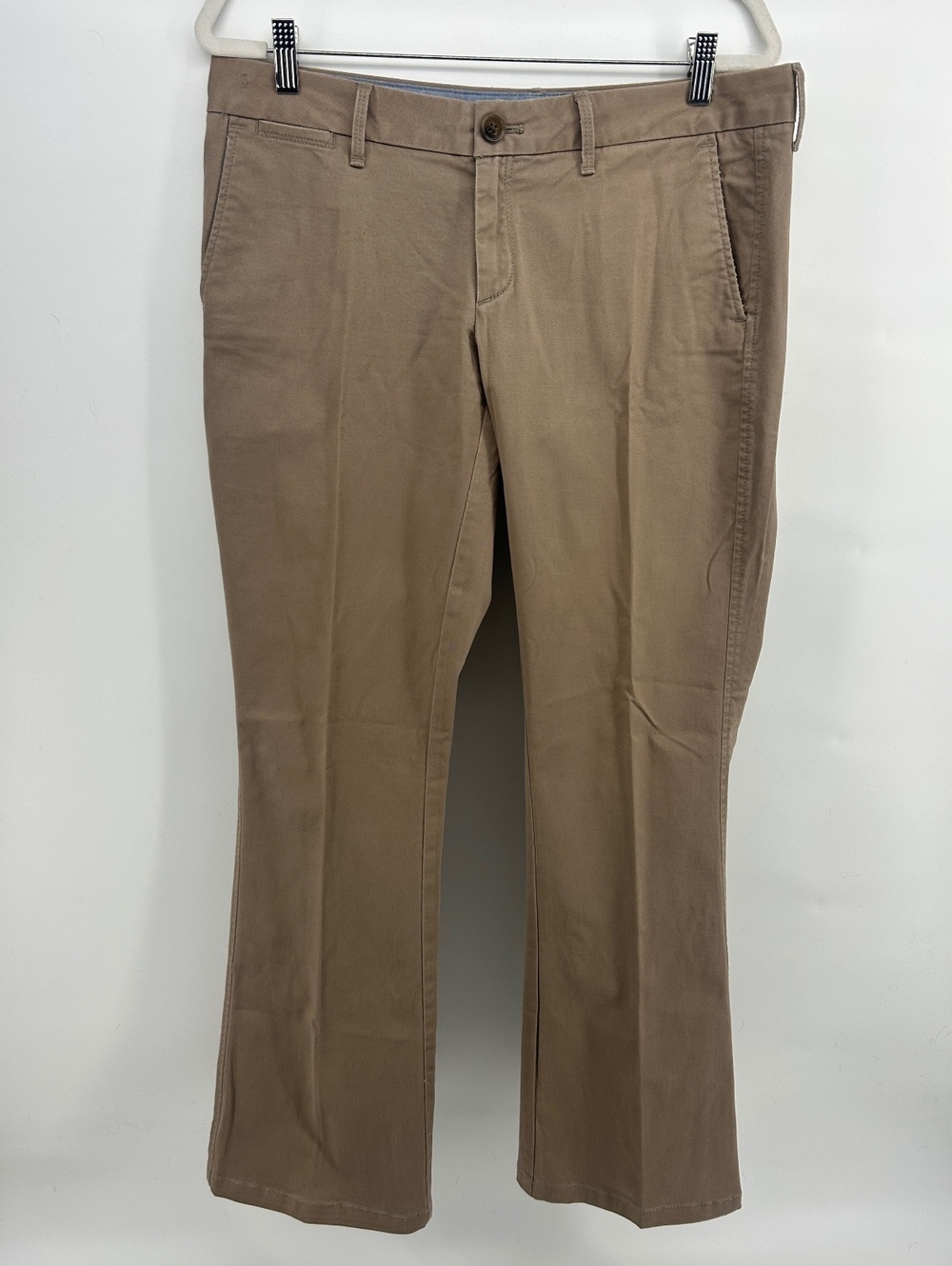 Banana Republic Weekend Chino Pants 10 Rubio Taupe Low Rise Straight Leg Y2K